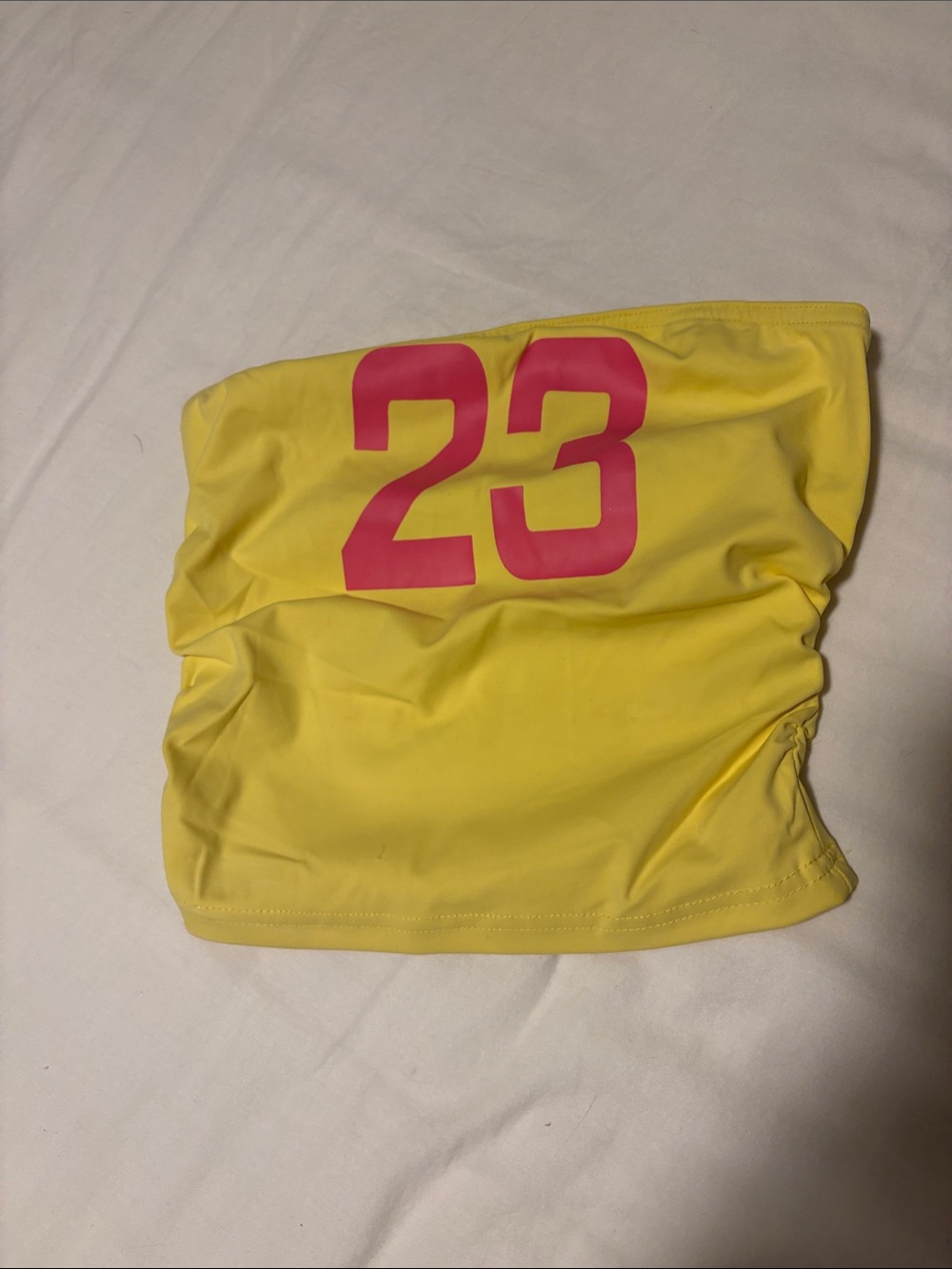 “23” Tube Top Jersey XS
